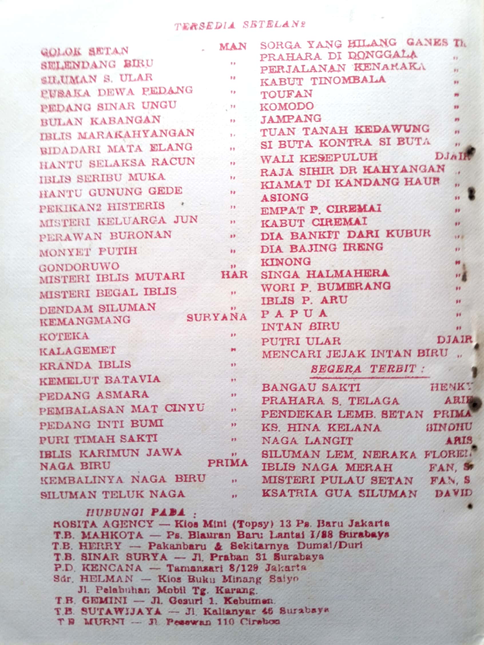 MENCARI JEJAK INTAN BIRU