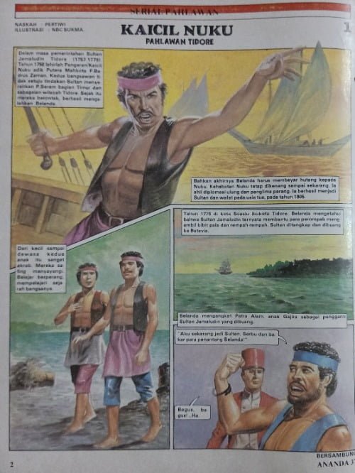 Kaicil Nuku - Pahlawan Tidore