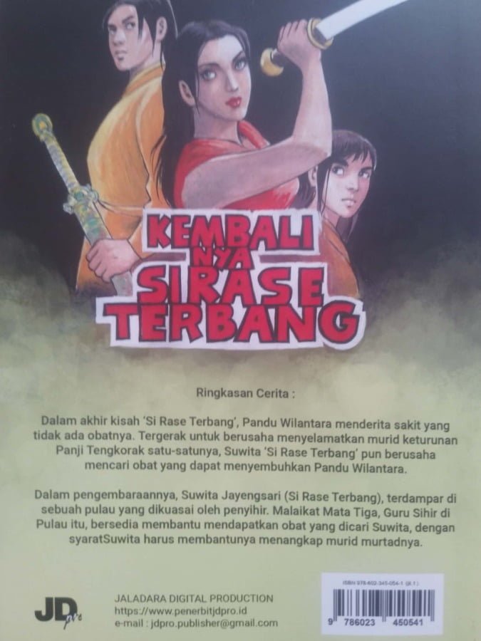 KEMBALINYA SI RASE TERBANG