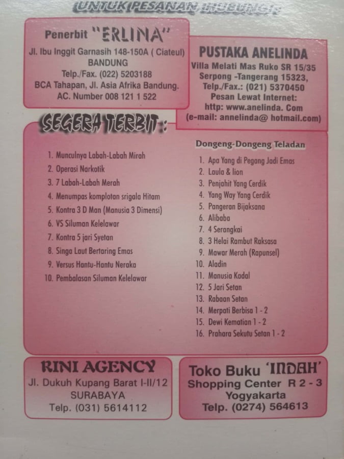 MUNCULNYA LABAH-LABAH MIRAH