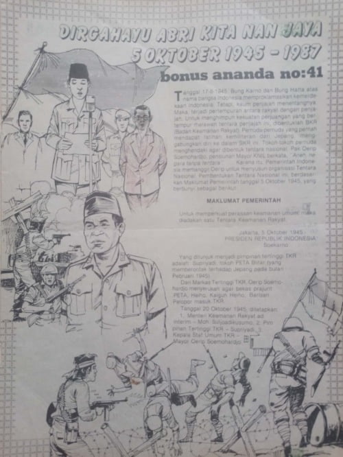 DIRGAHAYU ABRI KITA NAN JAYA