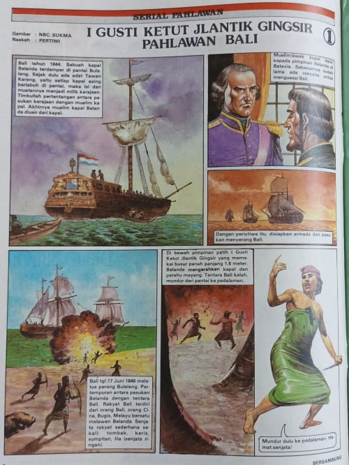 I Gusti Ketut Jlantik Gingsir Pahlawan Bali