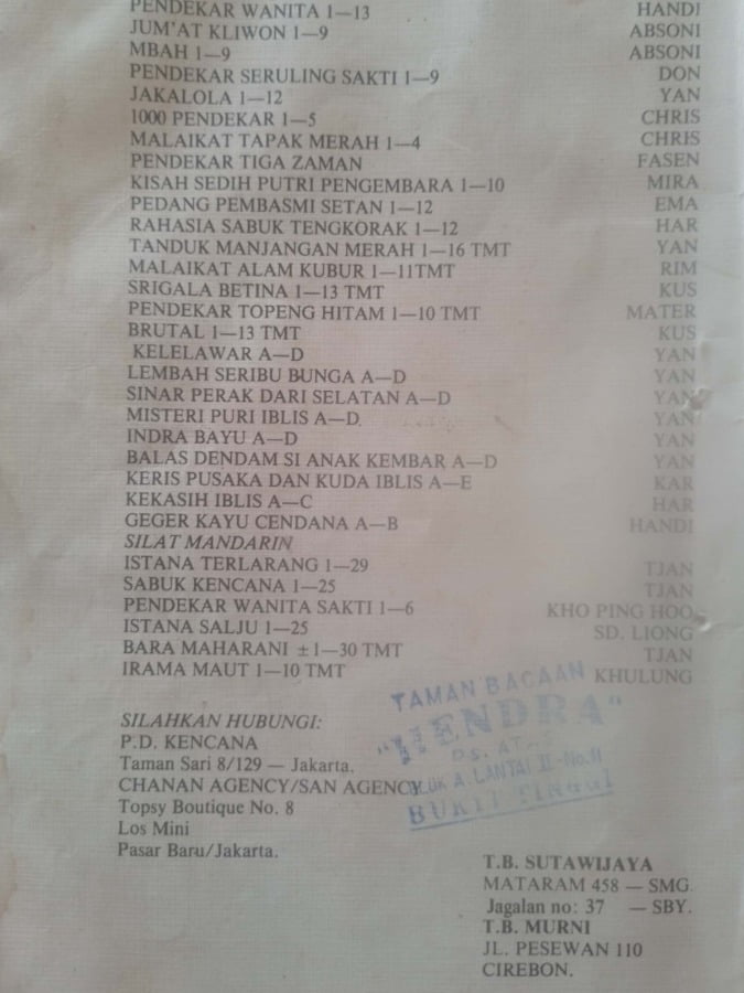 MISTERY RAJA PEDANG