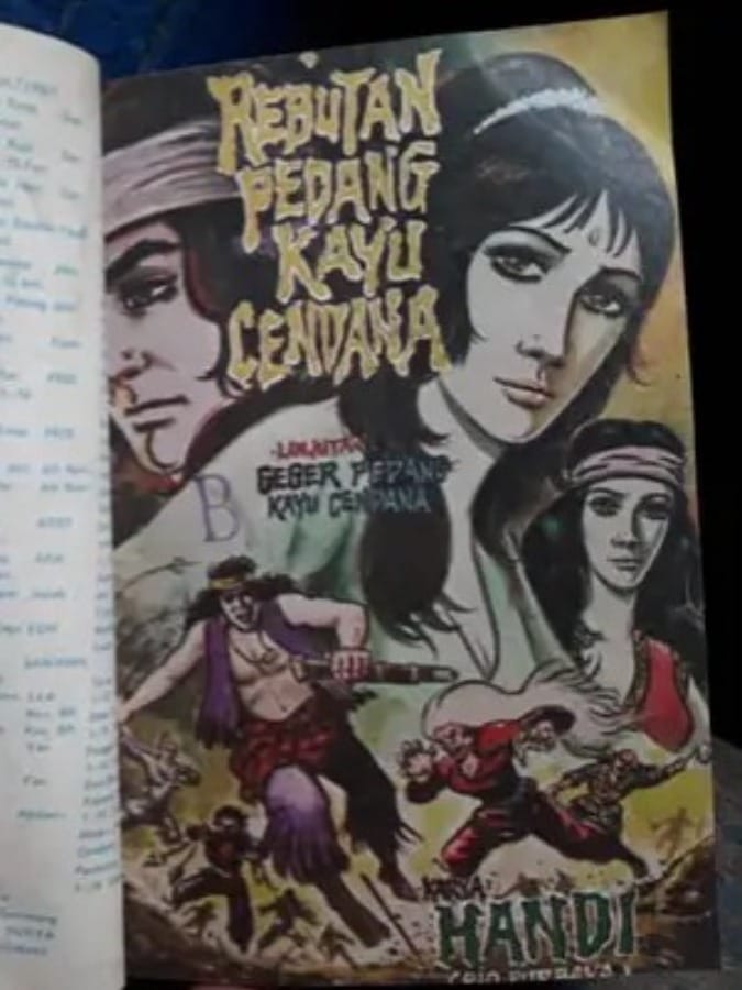 REBUTAN PEDANG KAYU CENDANA