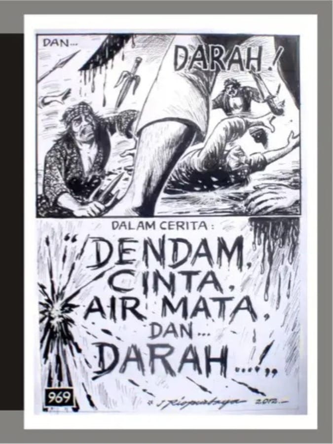 REBUTAN PEDANG KAYU CENDANA
