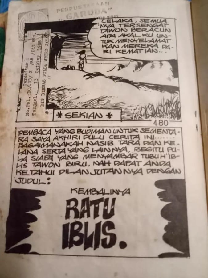 KEMBALINYA IBLIS TAWON BIRU